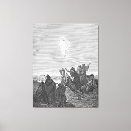 Gustave Doré - Lukas 24B Jesus fährt auf zum Himme Leinwanddruck
