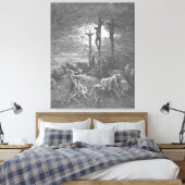 Gustave Doré - Luke 23C Darkness at the Crucifixio Leinwanddruck (Insitu (Schlafzimmer))