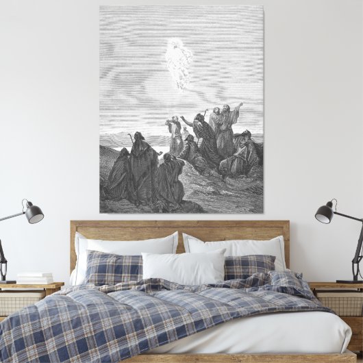 Gustave Doré - Luke 24B Jesus Ascends to Heaven Leinwanddruck (Insitu (Schlafzimmer))