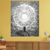 Gustave Doré - Machine Colourised Paradiso Leinwanddruck (Insitu (Wohnzimmer))