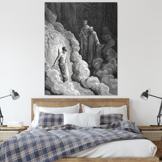 Gustave Doré - Marco Lombardo Leinwanddruck (Insitu (Schlafzimmer))