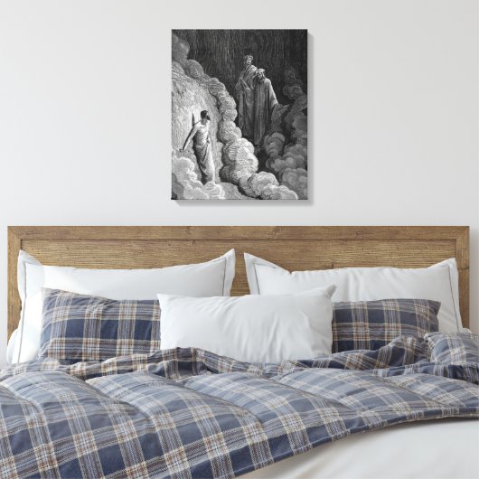 Gustave Doré - Marco Lombardo Leinwanddruck (Insitu (Schlafzimmer))
