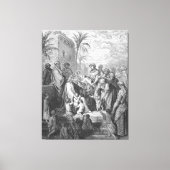Gustave Doré - Mark 10 Jesus Blesses the Little Leinwanddruck (Vorderseite)