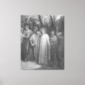 Gustave Doré - Mark 14 Judas Betrays Jesus Leinwanddruck (Vorderseite)