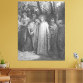 Gustave Doré - Mark 14 Judas Betrays Jesus Leinwanddruck (Insitu (Wohnzimmer))
