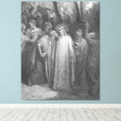Gustave Doré - Mark 14 Judas Betrays Jesus Leinwanddruck (Insitu (Holzboden))
