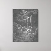 Gustave Doré - Matt 27C The Crucifixion of Jesus  Leinwanddruck (Vorderseite)