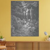 Gustave Doré - Matt 27C The Crucifixion of Jesus  Leinwanddruck (Insitu (Wohnzimmer))
