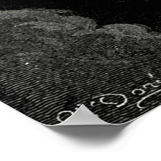 Gustave Doré Miltons Paradies Lost Hell Graving Poster (Ecke)