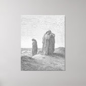 Gustave Doré - Naomi and Her Daughters-in-law Leinwanddruck (Vorderseite)