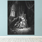 Gustave Doré - Paolo Malatesta and Francesca  Leinwanddruck (Insitu (Holzboden))