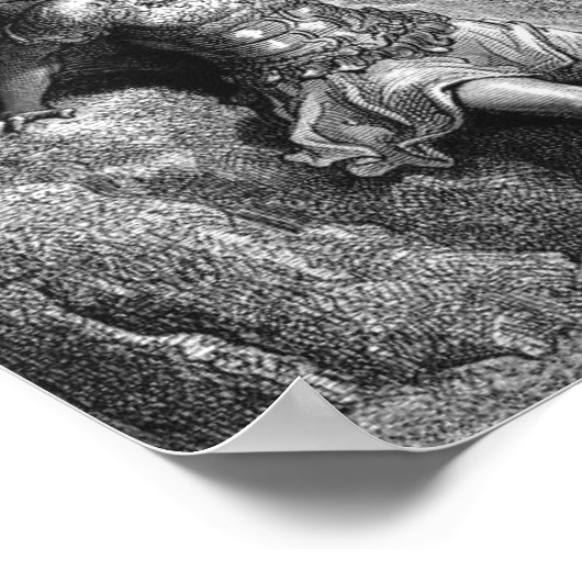 Gustave Dore Paradise Lost Poster (Ecke)