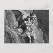 Gustave Dore Paradise Lost Postkarte (Vorderseite)