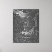 Gustave Doré - Rev 18 Babylon Has Fallen Leinwanddruck (Vorderseite)