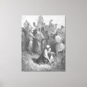 Gustave Doré - Rut und Boas Leinwanddruck (Vorderseite)
