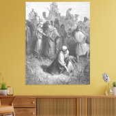 Gustave Doré - Rut und Boas Leinwanddruck (Insitu (Wohnzimmer))