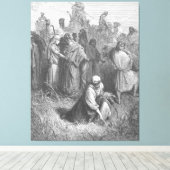 Gustave Doré - Rut und Boas Leinwanddruck (Insitu (Holzboden))