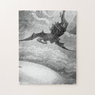 Gustave Dore Satan aus dem Paradies verlor durch J Puzzle