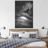 Gustave Dore Satan im Paradies Lost Leinwanddruck (Insitu (Schlafzimmer))