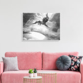 Gustave Dore Satan vom Paradies verloren durch Joh Leinwanddruck (Insitu (Wohnzimmer))