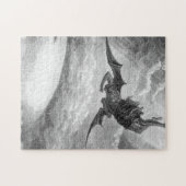 Gustave Dore Satan vom Paradies verloren durch Joh Puzzle (Horizontal)