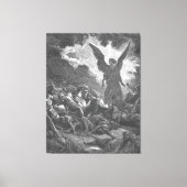 Gustave Doré - Sennacherib's Army is Destroyed Leinwanddruck (Vorderseite)