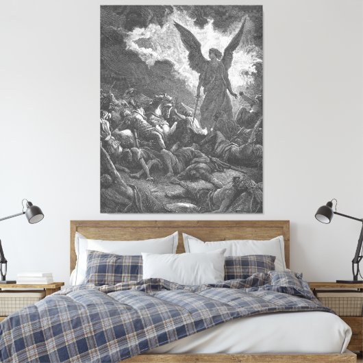 Gustave Doré - Sennacherib's Army is Destroyed Leinwanddruck (Insitu (Schlafzimmer))