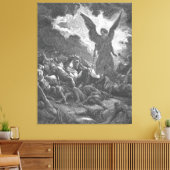 Gustave Doré - Sennacherib's Army is Destroyed Leinwanddruck (Insitu (Wohnzimmer))