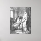 Gustave Doré - Simson und Delila Leinwanddruck (Vorderseite)