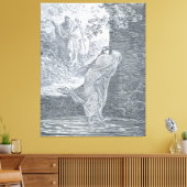 Gustave Doré - Susanna im Bad Leinwanddruck (Insitu (Wohnzimmer))