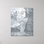 Gustave Doré - Susanna in the Bath Leinwanddruck (Vorderseite)