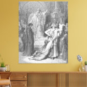 Gustave Doré - The Judgment of Solomon Leinwanddruck (Insitu (Wohnzimmer))