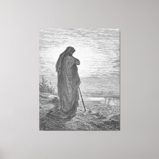 Gustave Doré - The Prophet Amos Leinwanddruck (Vorderseite)