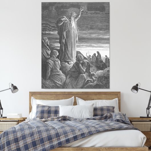 Gustave Doré - The Prophet Ezekiel Leinwanddruck (Insitu (Schlafzimmer))