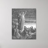 Gustave Doré - The Prophet Ezekiel Leinwanddruck (Vorderseite)