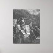 Gustave Doré - The Prophet Jeremiah Leinwanddruck (Vorderseite)