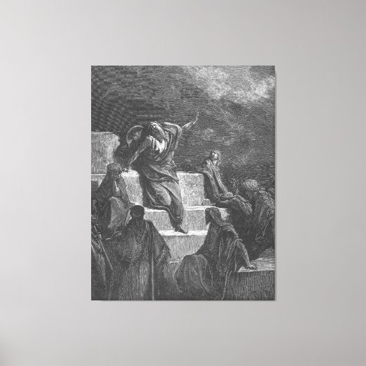 Gustave Doré - The Prophet Jeremiah Leinwanddruck (Vorderseite)
