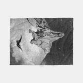 Gustave Dore - The Raven Fleecedecke (Vorderseite (Horizontal))