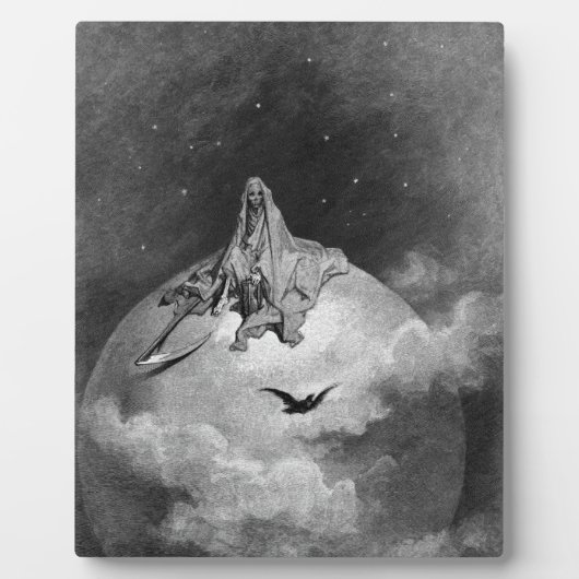 Gustave Dore - The Raven Fotoplatte (Vorderseite)