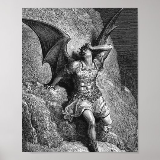 Gustave Dore Verlorenes Paradies Poster (Vorne)