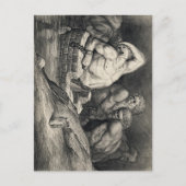 Gustave Dorés Titanen Postkarte (Vorderseite)