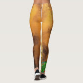 Gustave Klimt "The Kiss" Fashion Leggings (Rückseite)