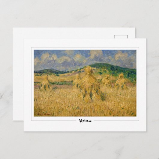 Gustave Loiseau #375 - Fine Art Postcard Postkarte (Vorne/Hinten)