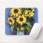 Gustave Loiseau Sonnenblumen Schöne Bilder Sunfl Mousepad (Mit Mouse)