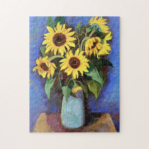 Gustave Loiseau Sonnenblumen Schöne Bilder Sunfl Puzzle