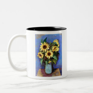 Gustave Loiseau Sonnenblumen Schöne Bilder Sunfl Zweifarbige Tasse