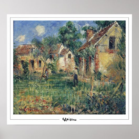 Gustave Loiseau Zedign Art Poster #127 (Vorne)