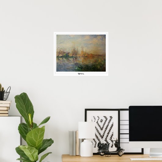 Gustave Loiseau Zedign Art Poster #334 (Heimbüro)