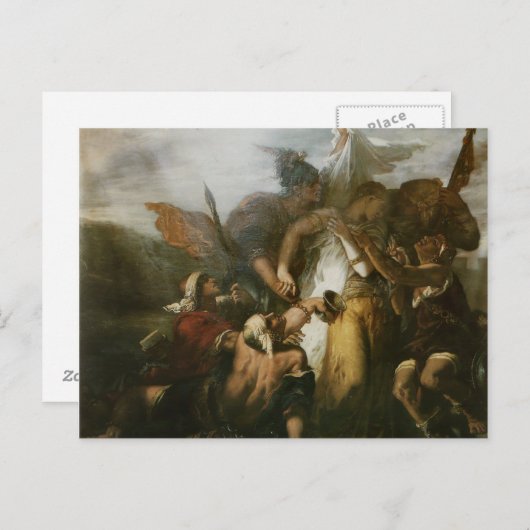 Gustave Moreau Art Postkarte (Vorne/Hinten)