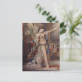 Gustave Moreau Art Postkarte (Stehend Vorderseite)